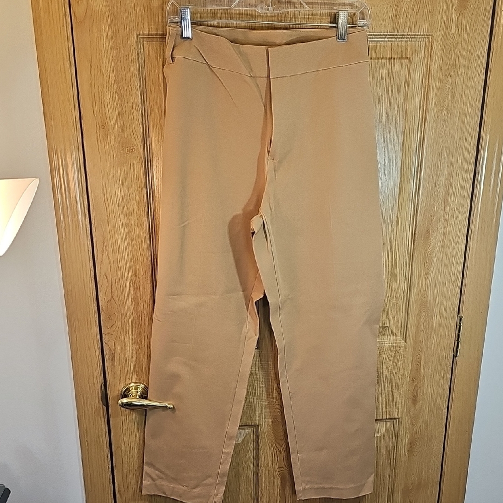 Time and Tru Tan Women's Trousers
